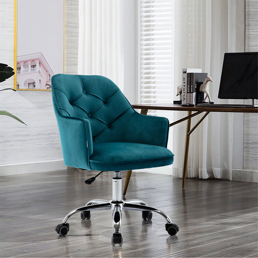 LAKE BLUE Swivel Shell Chair X125501