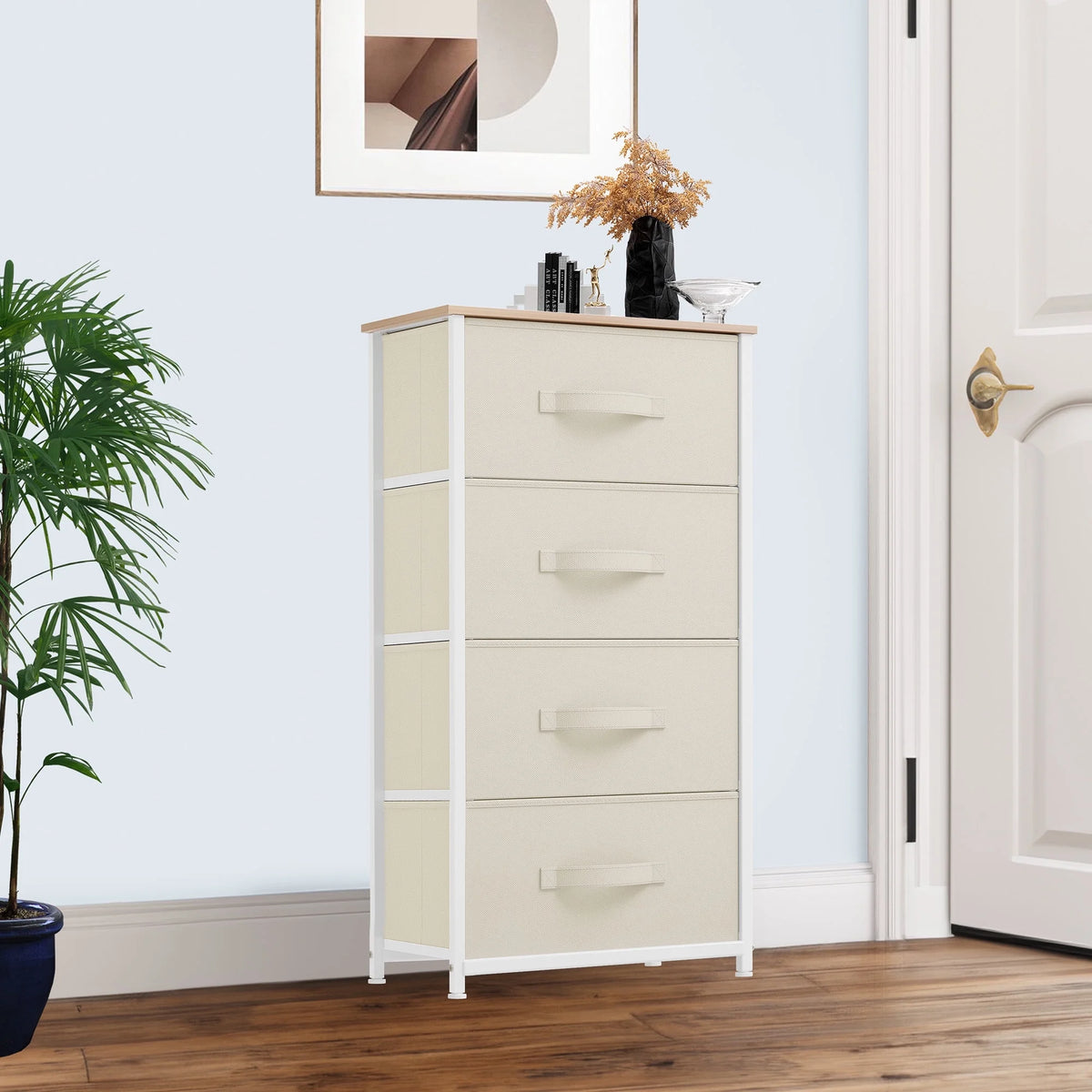 Fabric 4 Drawer Dresser J28776