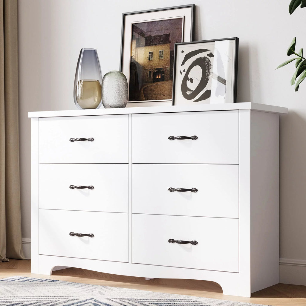 Black 5 Drawer Dresser K7005