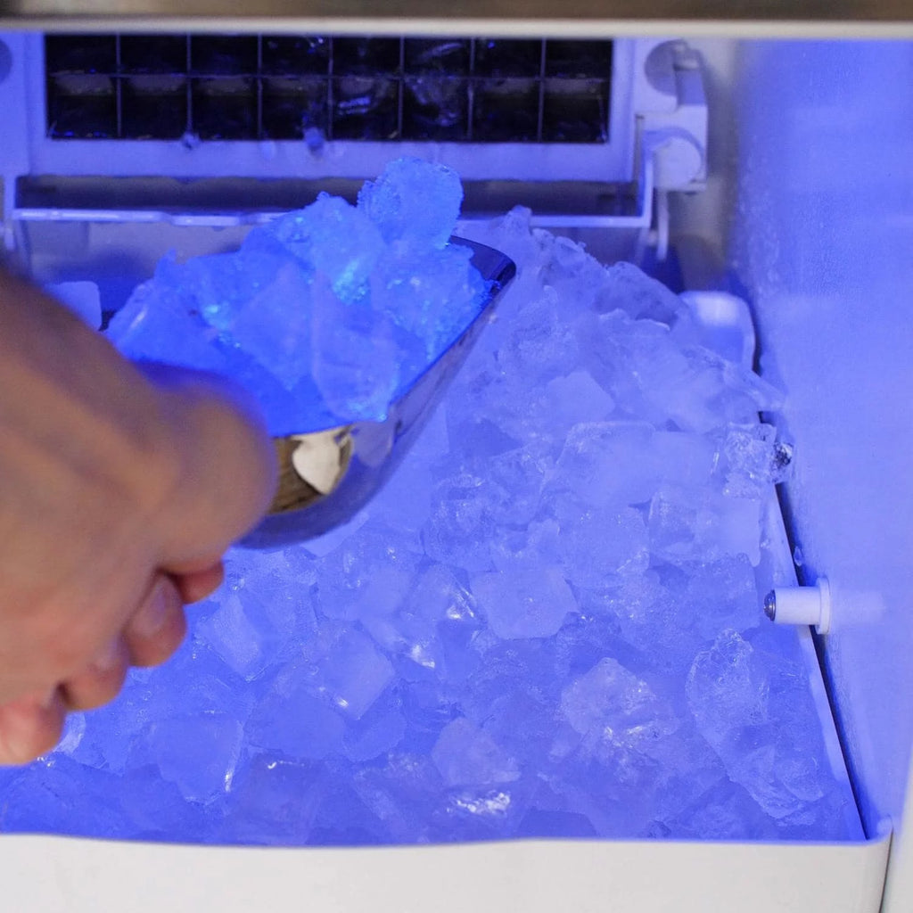 50 Lb. 15-Inch Outdoor Ice Maker with Gravity Drain H431