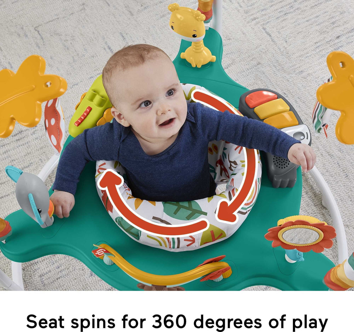 Baby Bouncer Activity Center with Music and Lights R98063