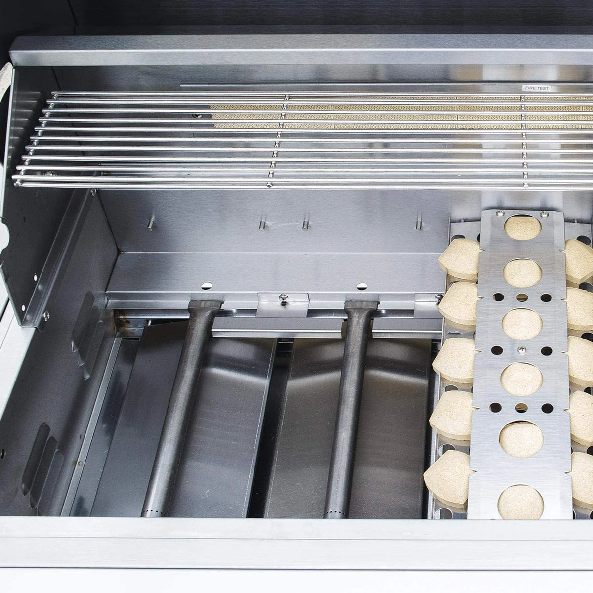 32-inch 4-burner Built-in Natural Gas Grill With Rear Infrared Burner C32289
