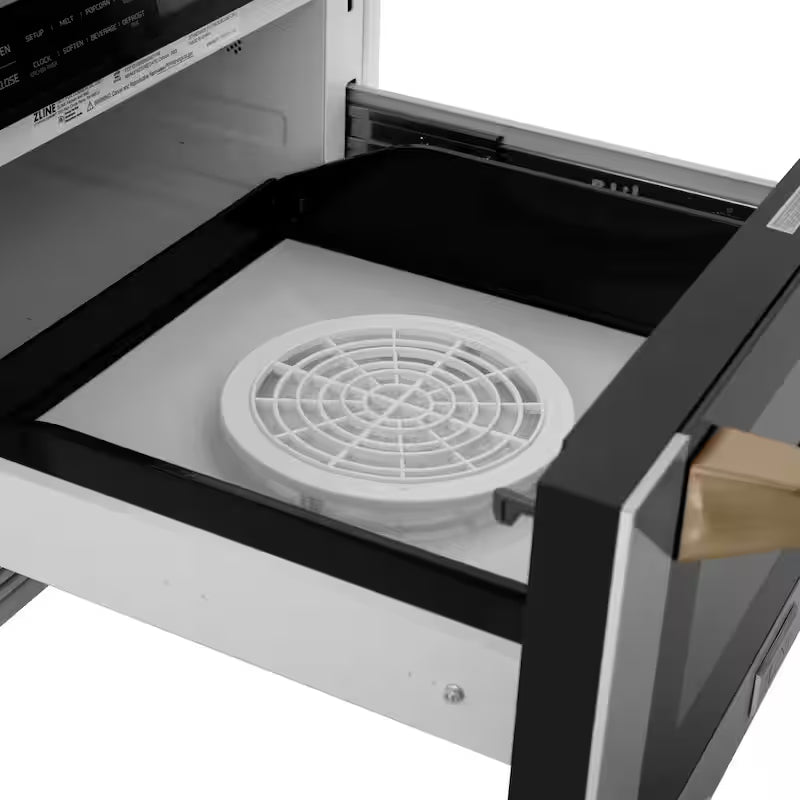 24 in. 1000-Watt Built-In Microwave Drawer Stainless Steel T485