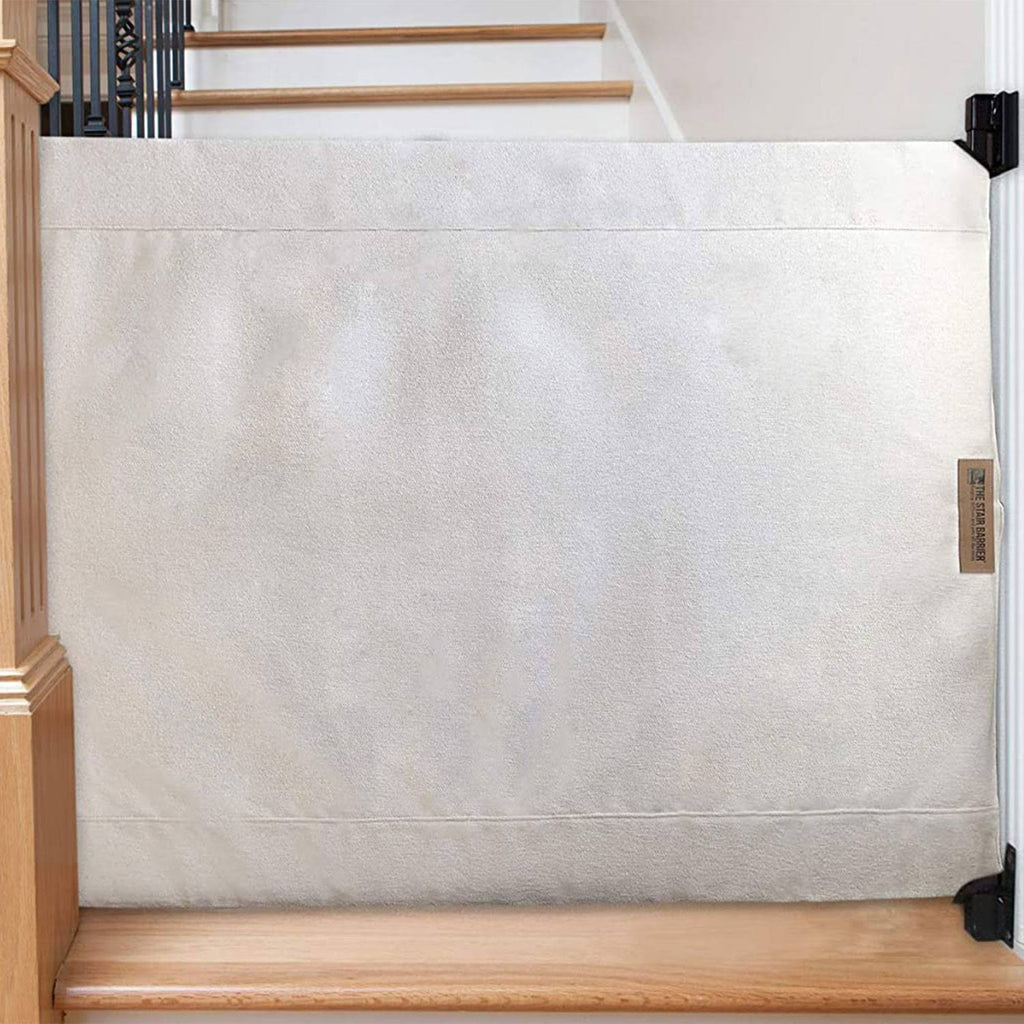 Retractable Fabric Baby and Pet Safety Gate, 36 to 43 inch F861