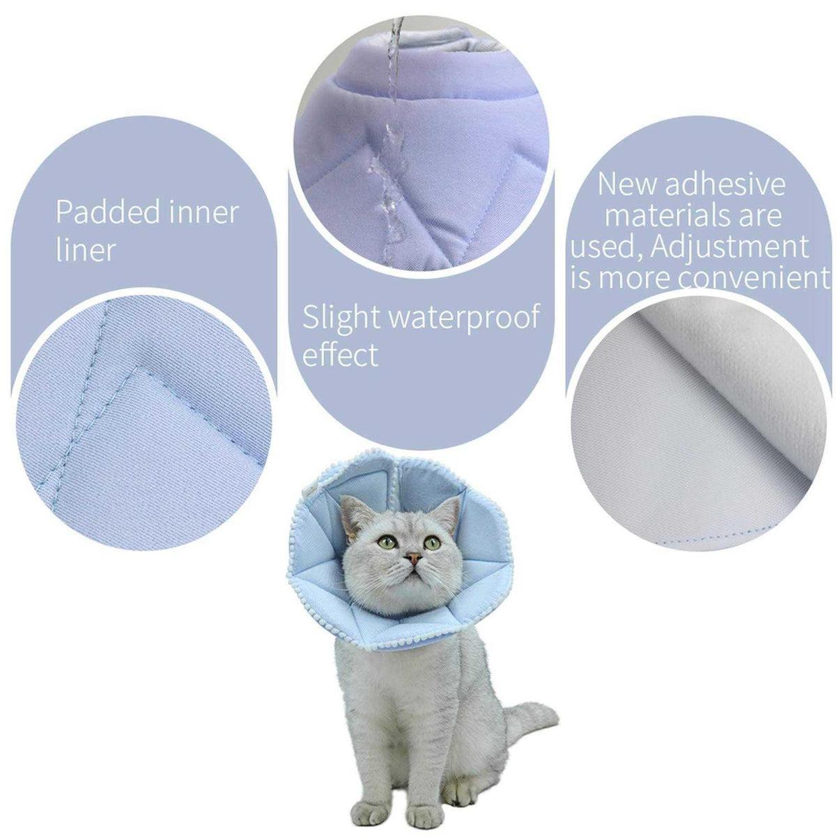 Soft Adjustable Cat Dog Recovery Collar H638