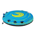Blue 3 Rider Inflatable Towable Inner Tube V852898