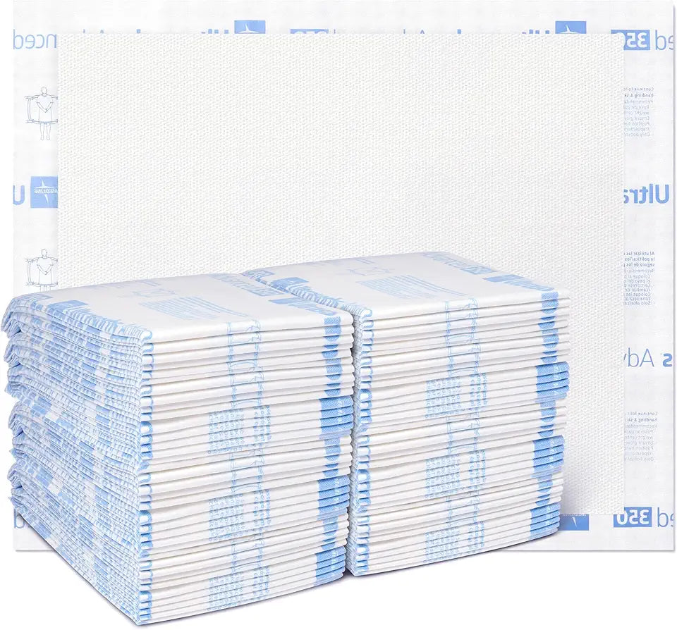 30" x 36" 70 Count Super Absorbent Disposable Incontinence Bed Pads J868