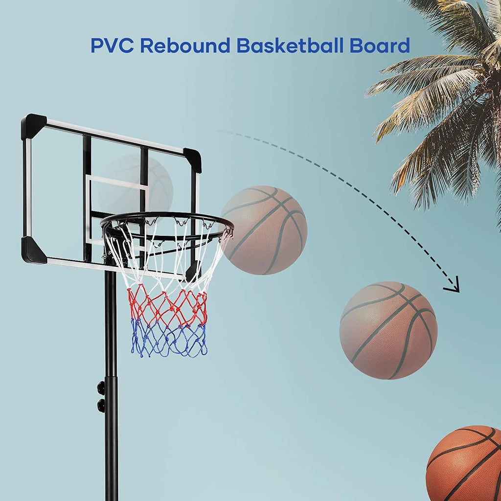 Portable PVC Basketball Hoop with Backboard U620