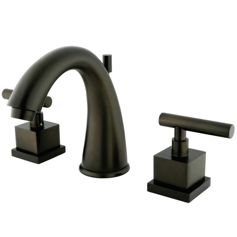 Widespread Lavatory Faucet with Pop-Up, Oil Rubbed Bronze S365