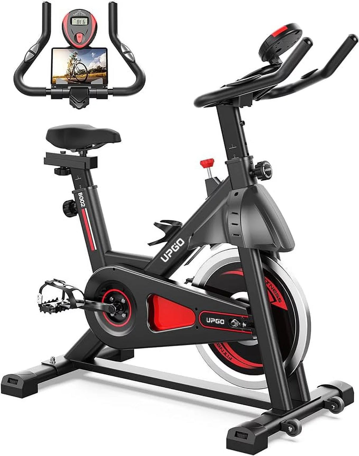 Indoor Cycling Bike with Ipad Mount C910298