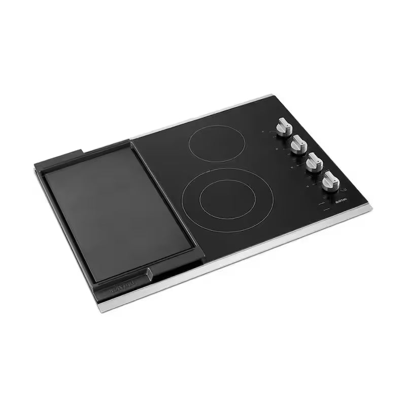 30 in. 4 Elements Electric Cooktop with Reversible Grill, Griddle O322722