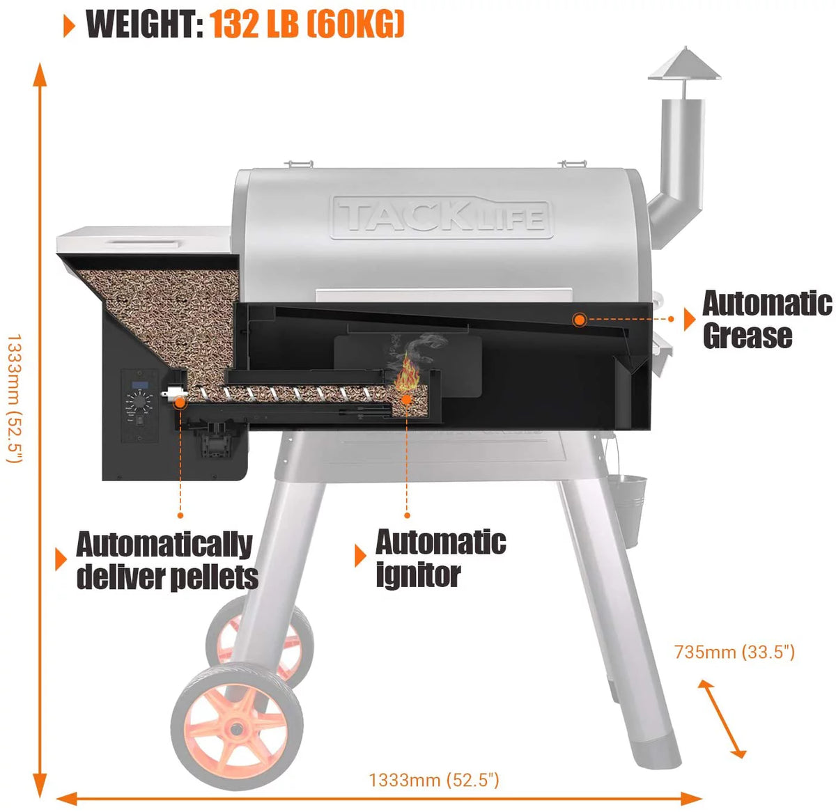 20000BTU 8-in-1 BBQ Grill Y241485