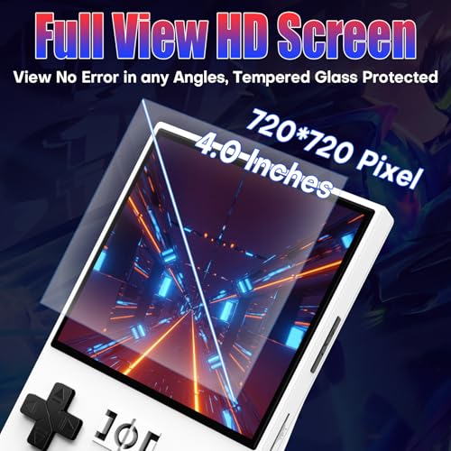 Blue 4.0'' Screen Retro Handheld Gaming Console O5154