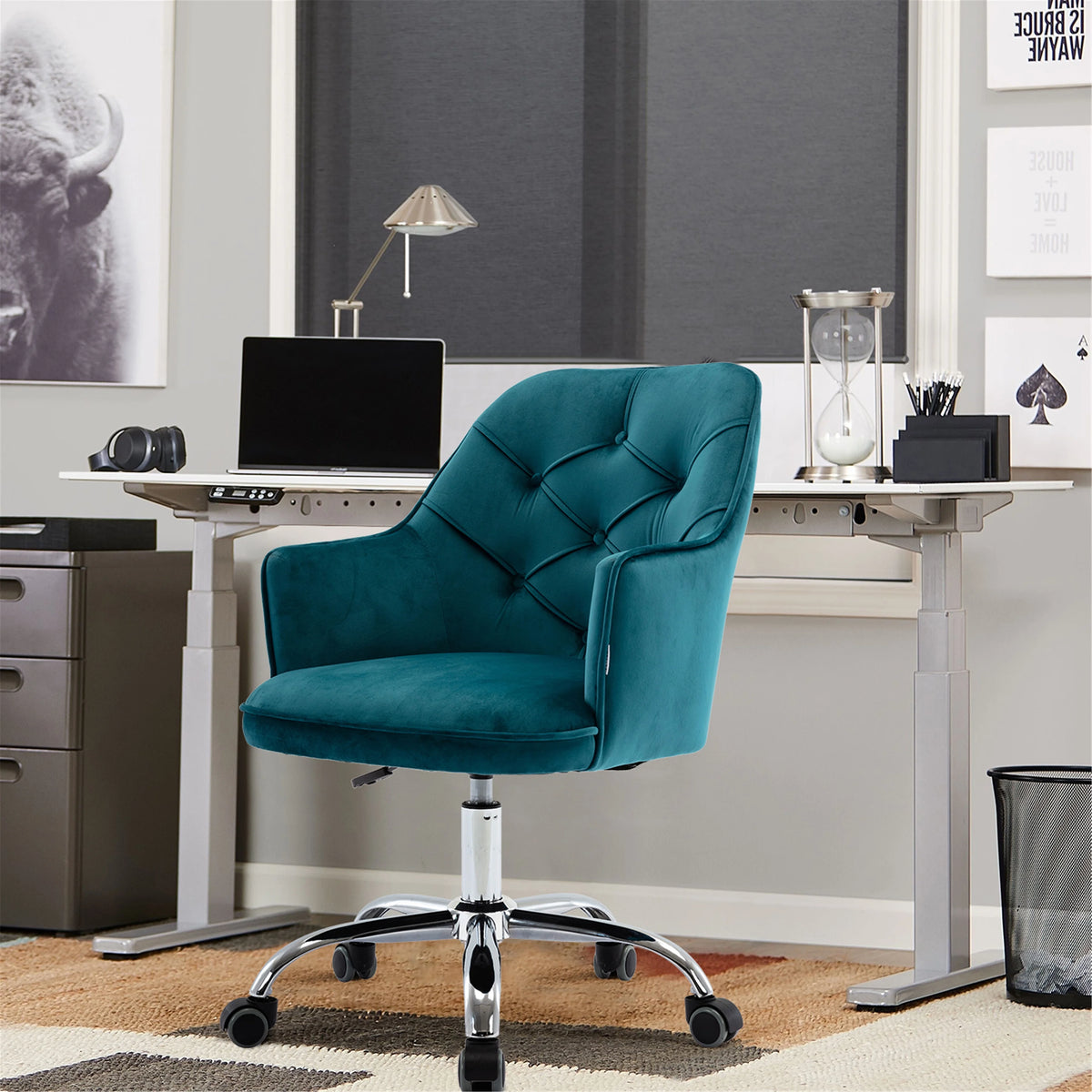 LAKE BLUE Swivel Shell Chair X125501