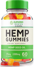 Green Hemp 1500MG Gummies 60 Gummies W3994