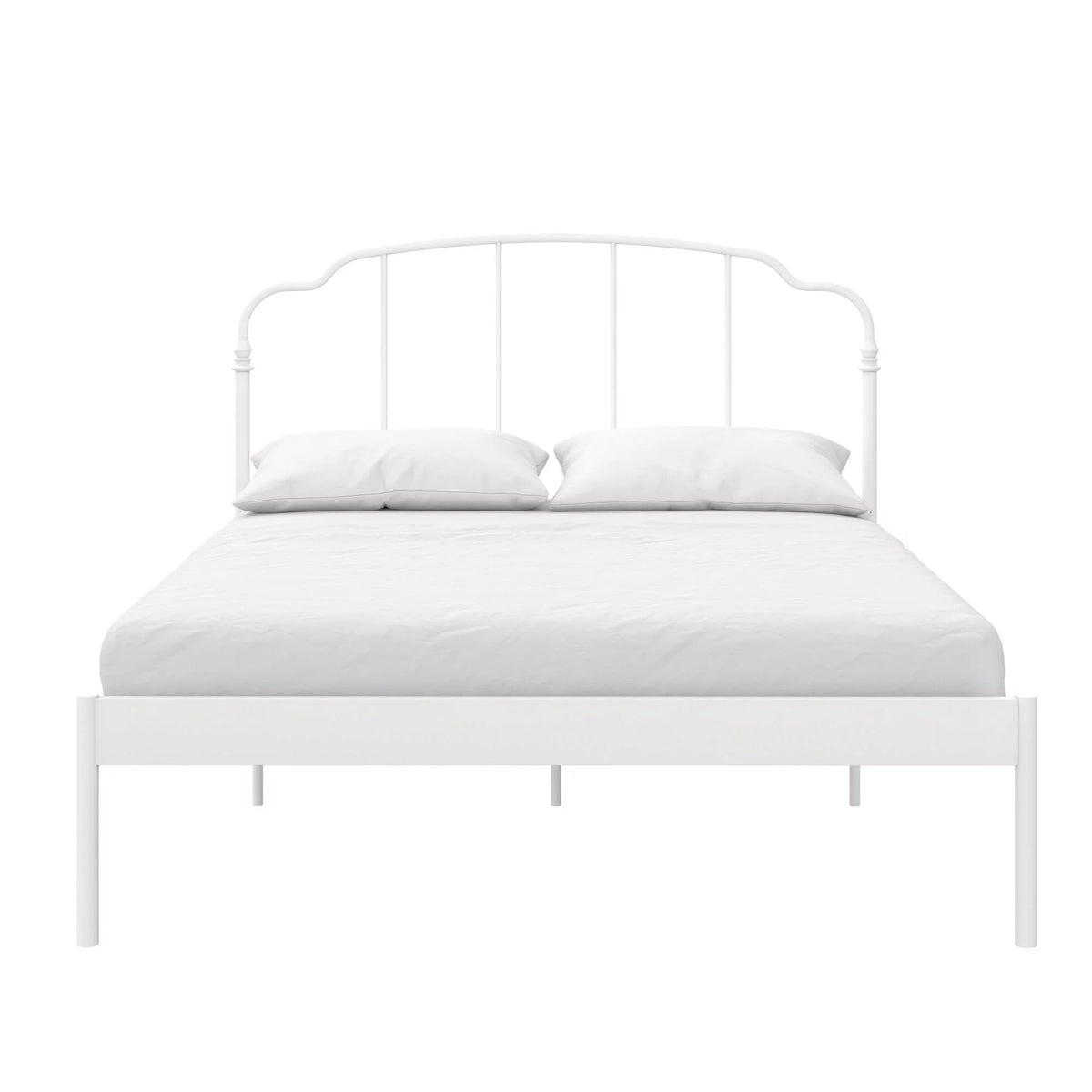 Queen Black Metal Bed R48225