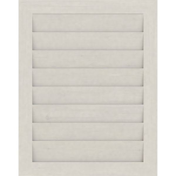 Primed Non-Functional Vertical Gable Vent F60105