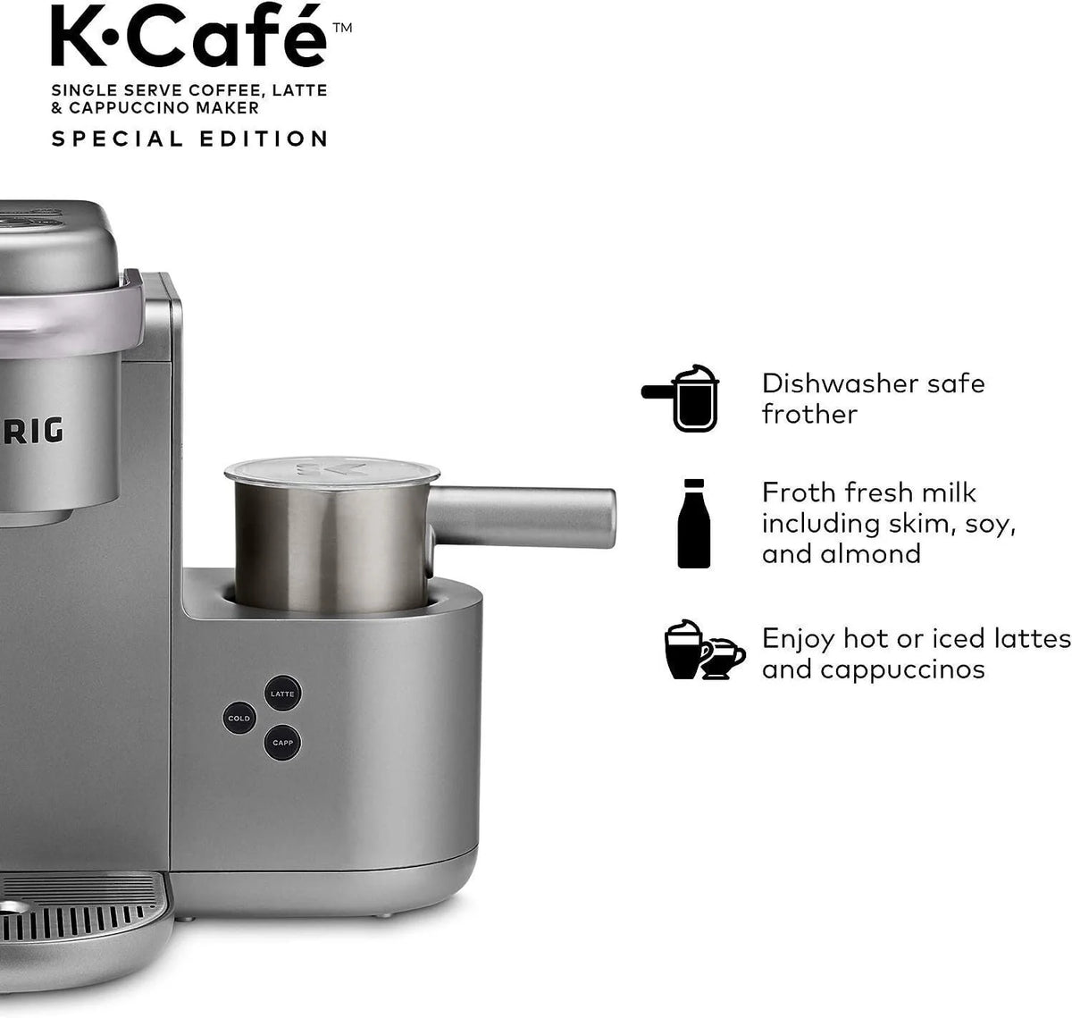 Single-Serve Coffee, Latte, and Cappuccino Maker R75923
