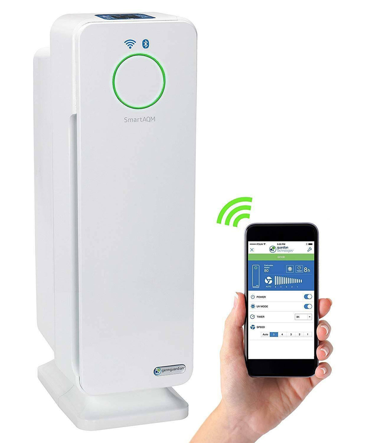 WiFi Smart 4-in-1 Air Purifier with HEPA Filter A5129