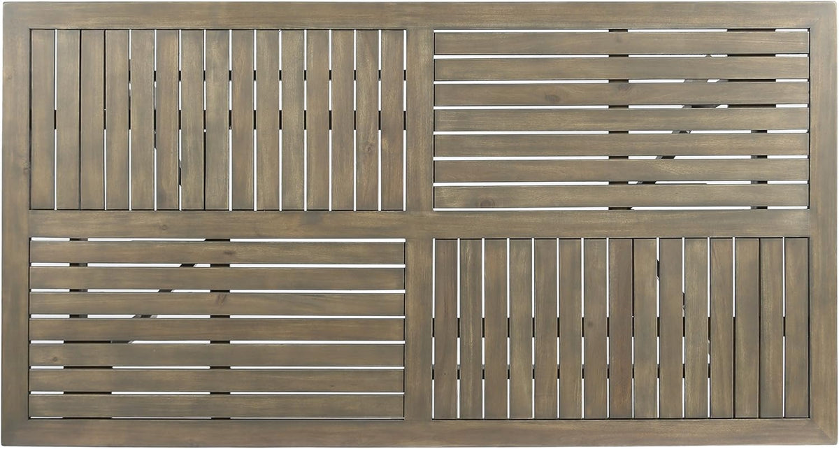 Acacia Wood Rectangular Dining Table V742935