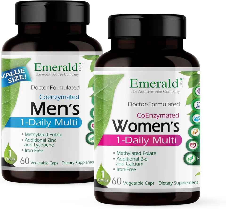 Women's & Men's 1-Daily Multivitamin 60 Caps I98380