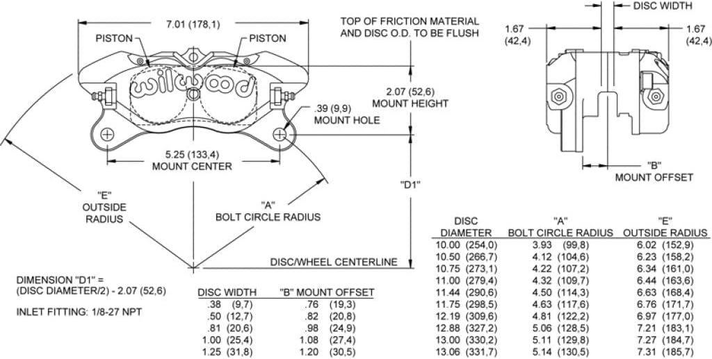 Red Caliper H99134