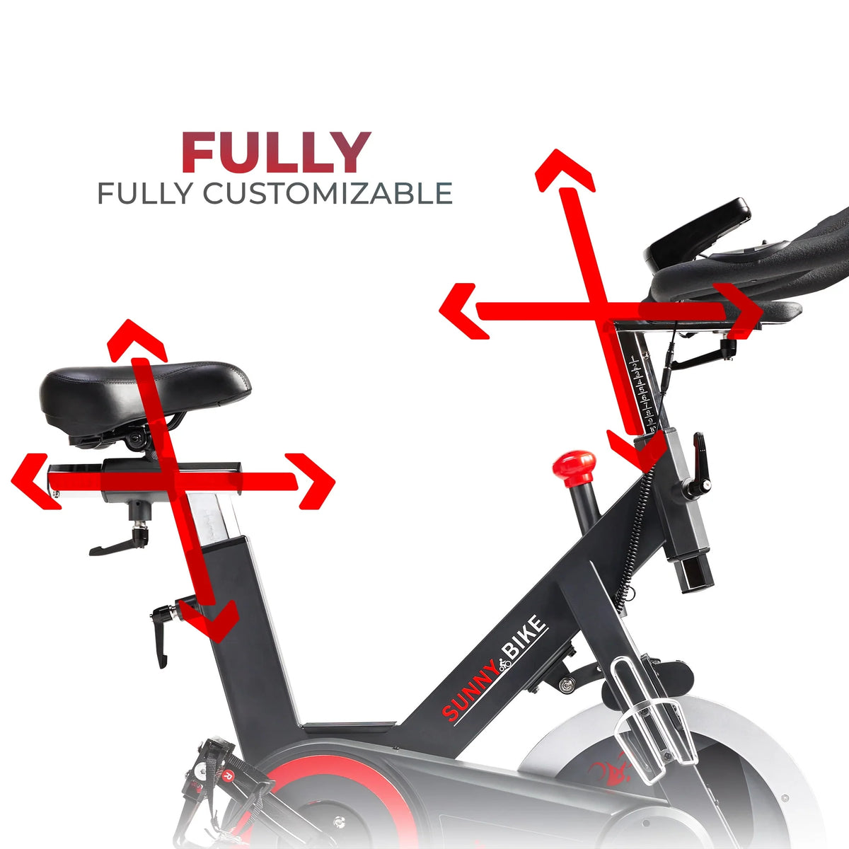 Indoor Cycling Smart Stationary Bike with Bluetooth Connectivity F7816