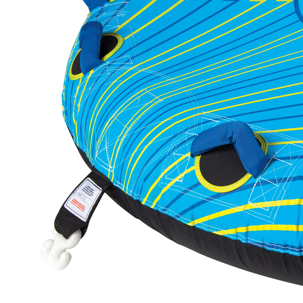 Blue 3 Rider Inflatable Towable Inner Tube V852898