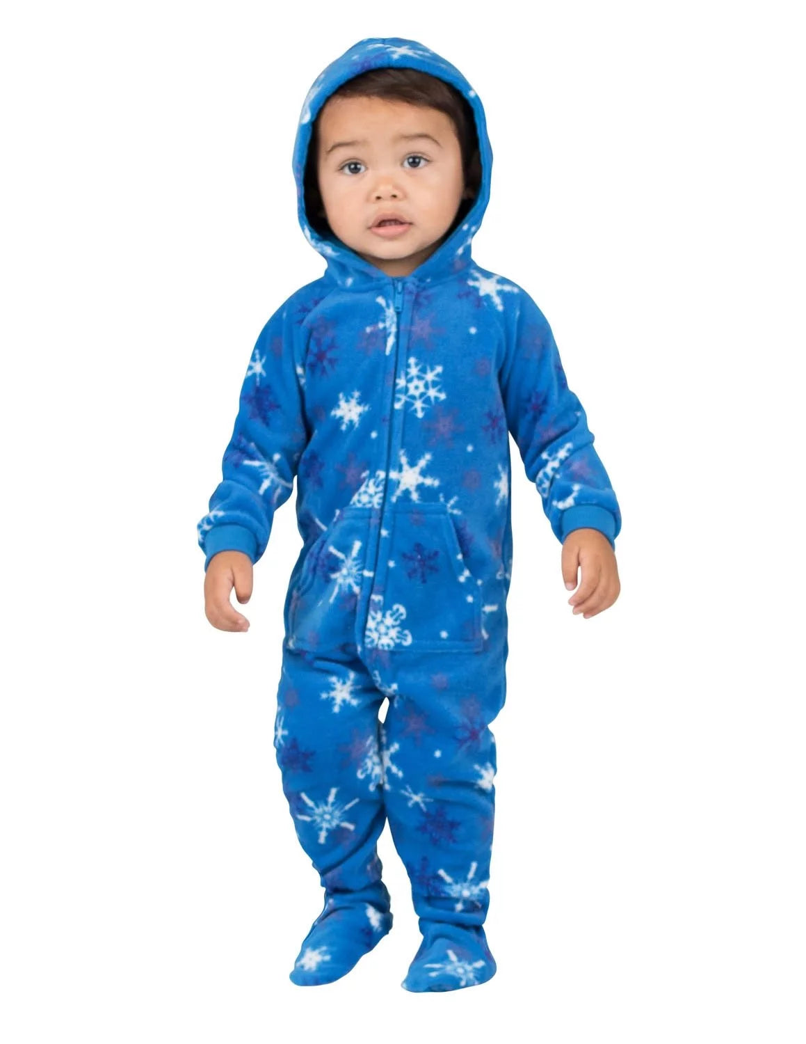 Footed Pajamas Hoodie One Pieces B820