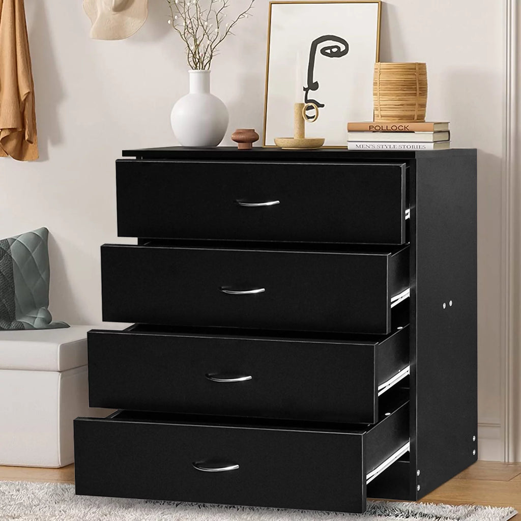 Black 4 Drawer Dresser W258385