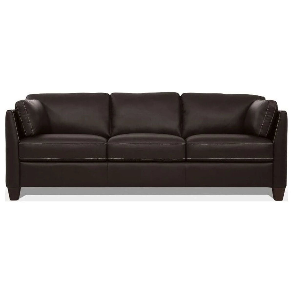 Leather Sofa in Chocolate Y489751