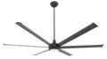 Black 84 Ceiling Fan with Downlight LED G8201