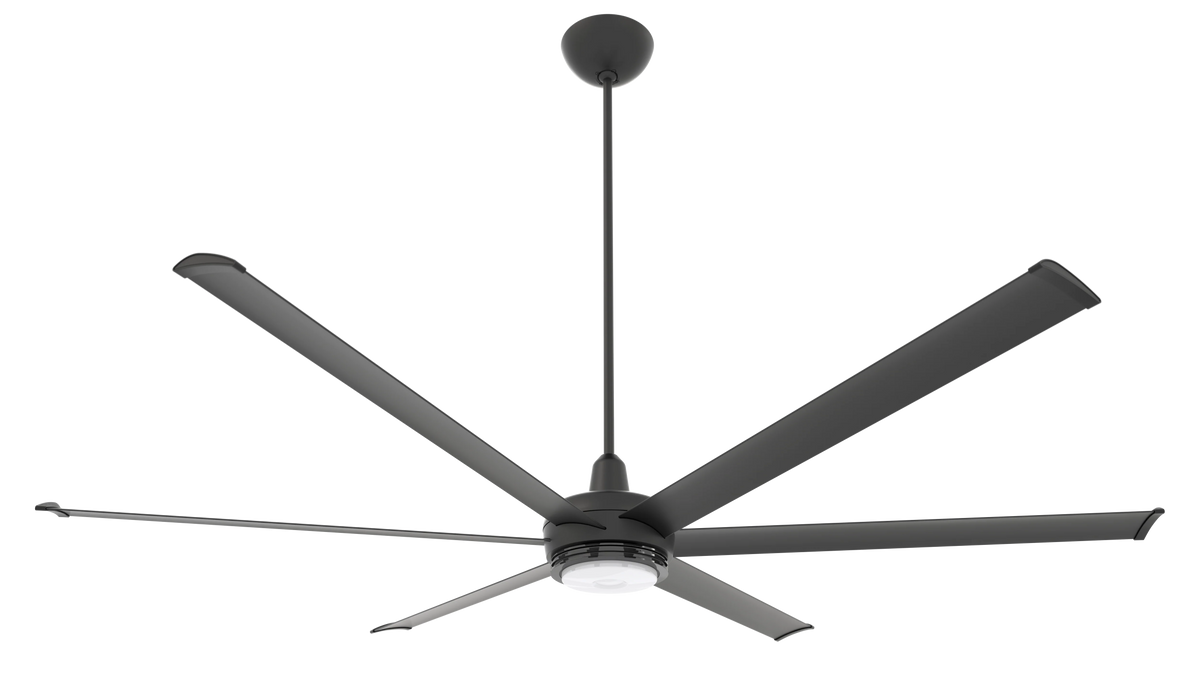 Black 84 Ceiling Fan with Downlight LED G8201