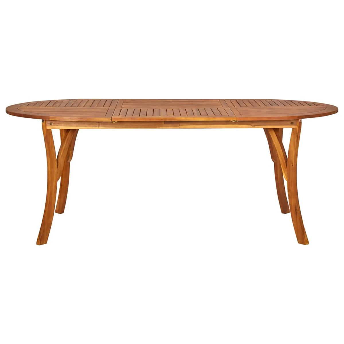 7 Piece Acacia Wood Patio Dining Set with Cushion W58568