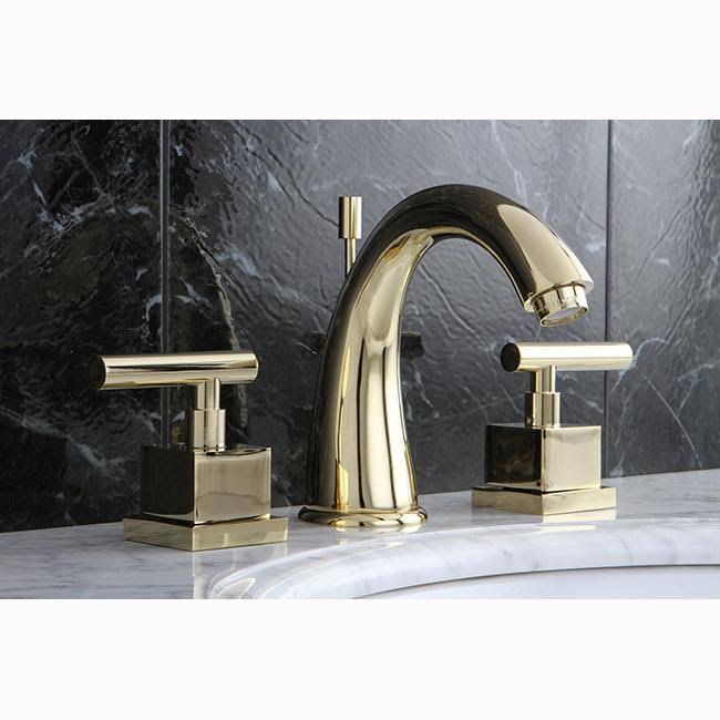 Widespread Lavatory Faucet with Pop-Up, Oil Rubbed Bronze S365