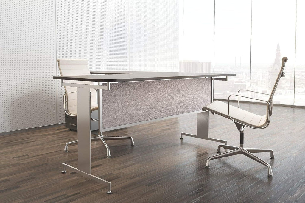 Natural Desk and Table Mounted Modesty Panel W779