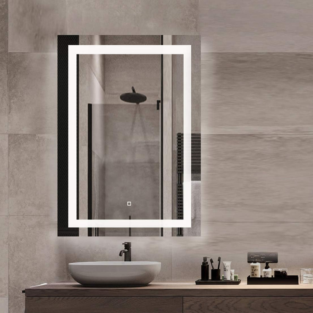 24x36 Inch LED Lighted Bathroom Mirror Wall Mounted R467339