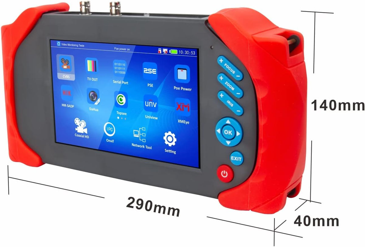 7 Inch IPS Touch Screen CCTV Monitor Camera Tester J1310