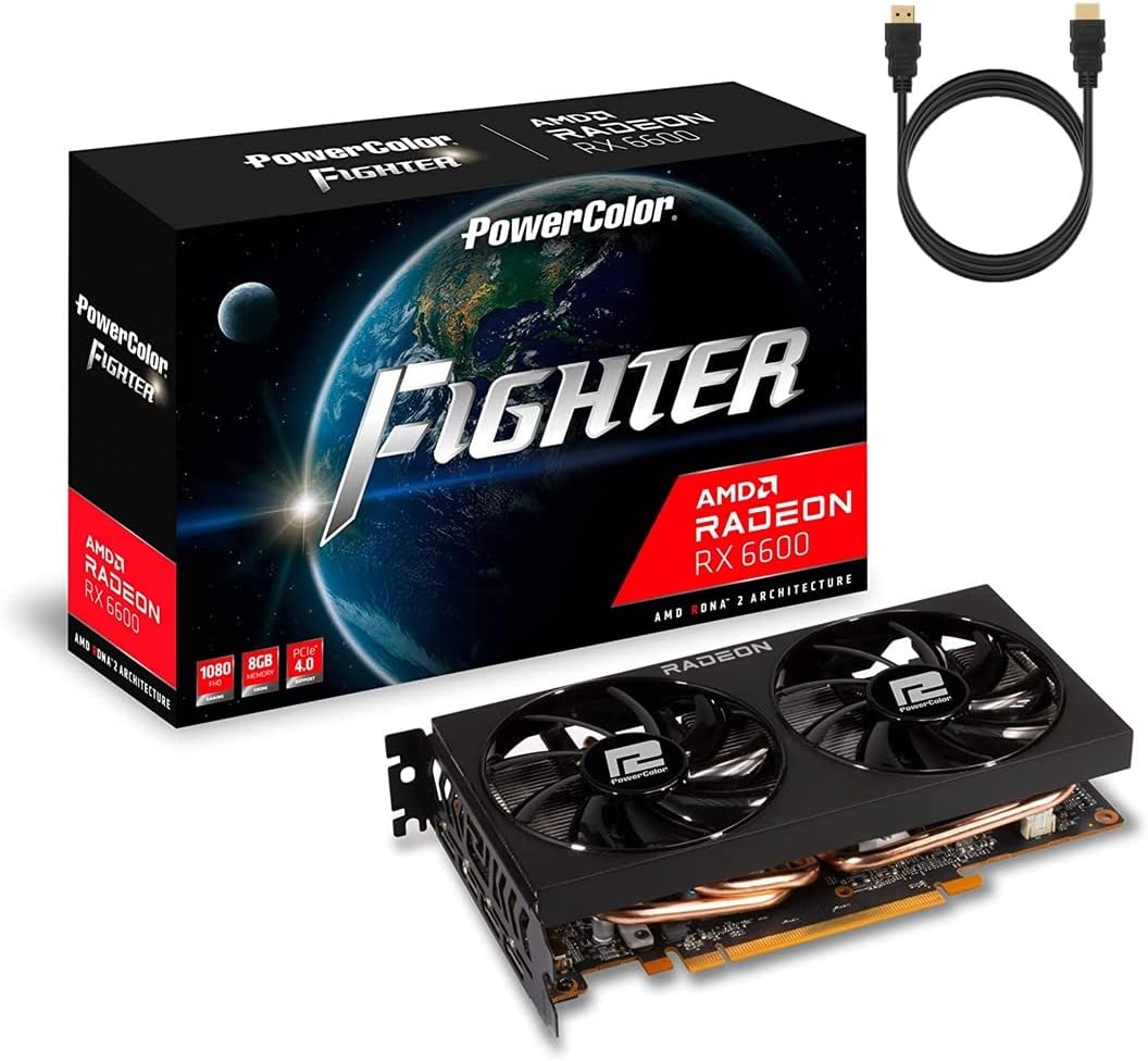 Dual-Fan Graphics Card 8GB GDDR6 128-Bit PCI Express 4.0 H6231