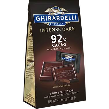 Dark Chocolate 92% Cacao Squares Case of 6 T87407