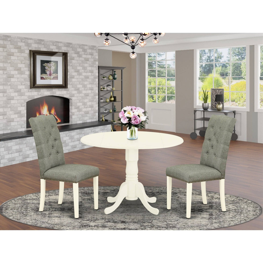 3 Piece Mid Century Dining Table Set Z141198