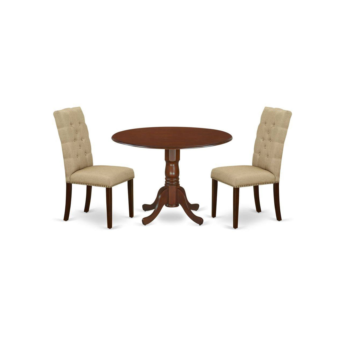 3 Piece Mid Century Dining Table Set Z141198