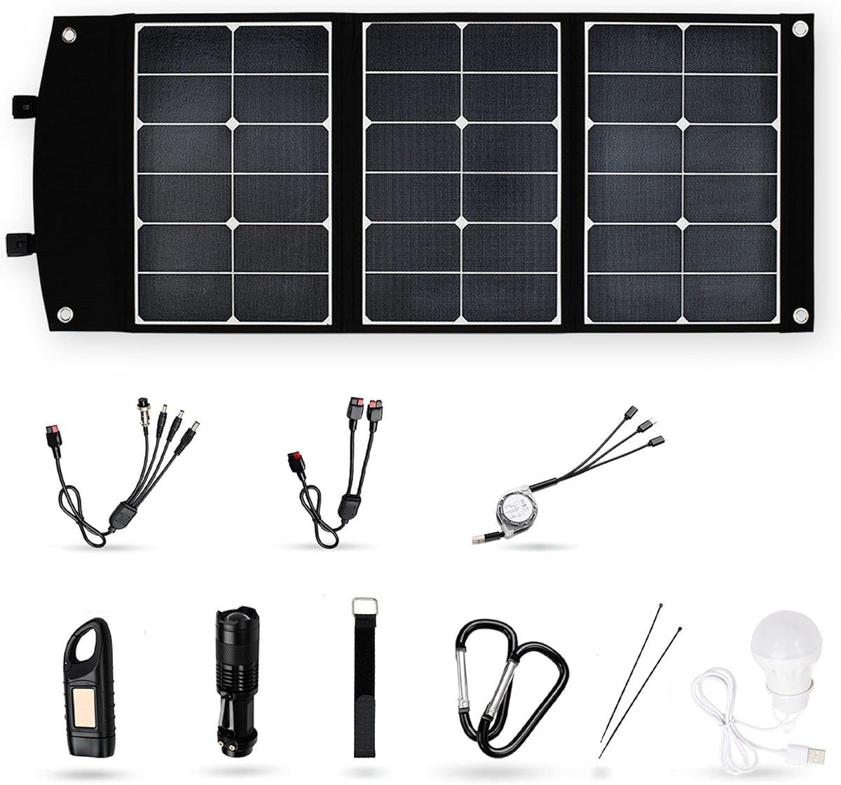 60W Foldable Solar Panel W7152