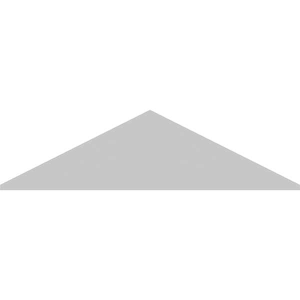 Architectural Grade PVC Peaked Cap 3 Spoke Pediment X6015