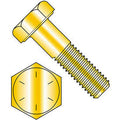3/4-10 x 2-3/4x22 Hex Head Cap Screw Steel Zinc Yellow Grade 8 25 Pk B94332