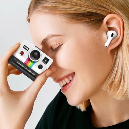 Black Silicone Airpods 4 Case with Keychain H98293