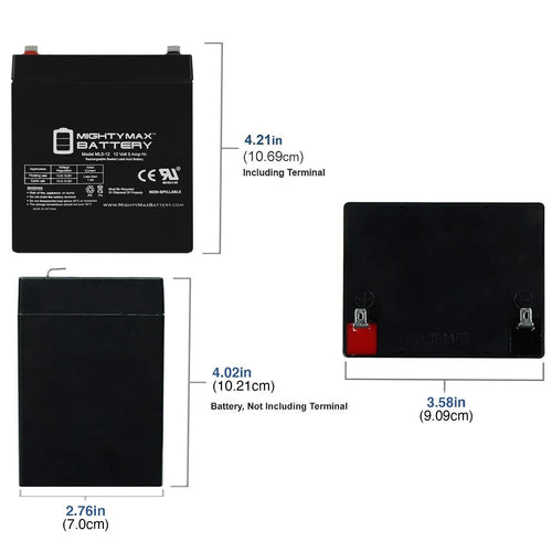 12V 5AH Replacement Battery C496