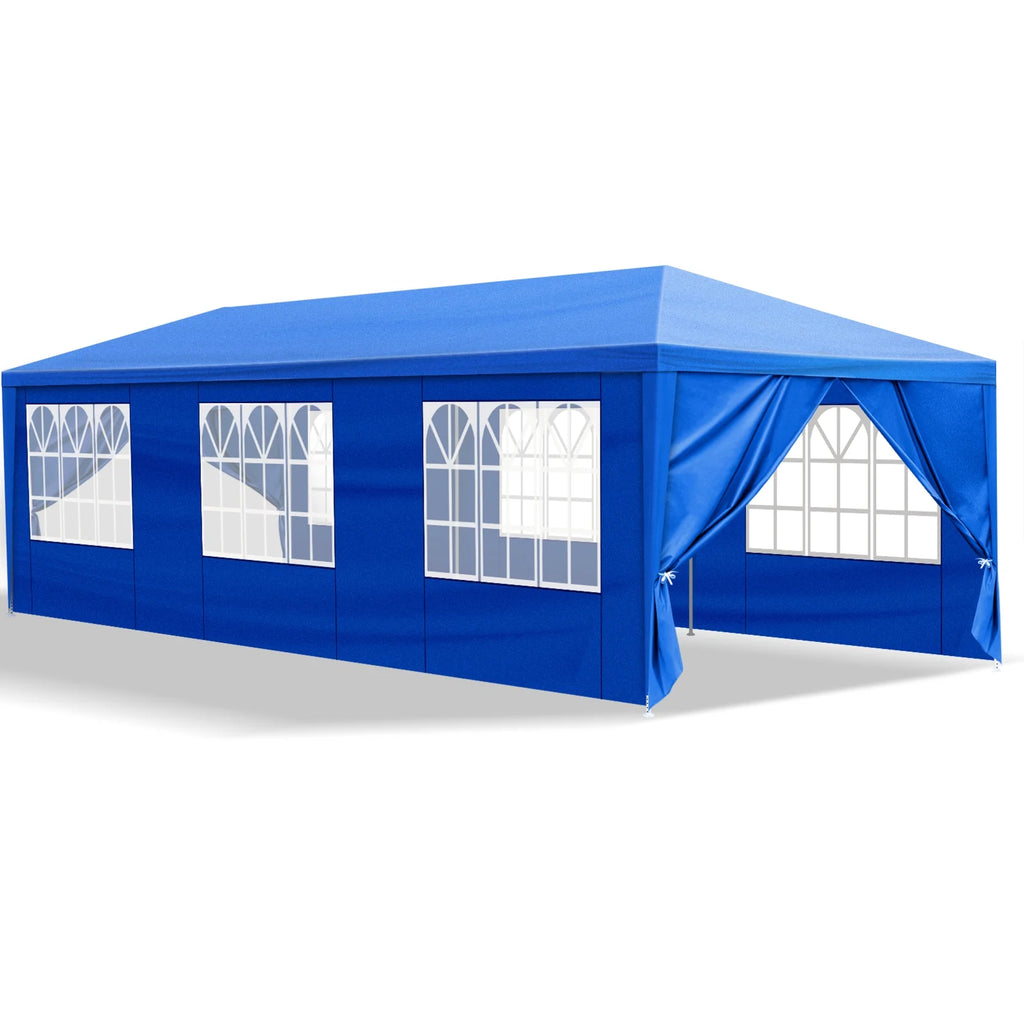 Party Wedding Tent Outdoor Camping Gazebo Canopy with 6 Sidewalls (10' X 20') A703