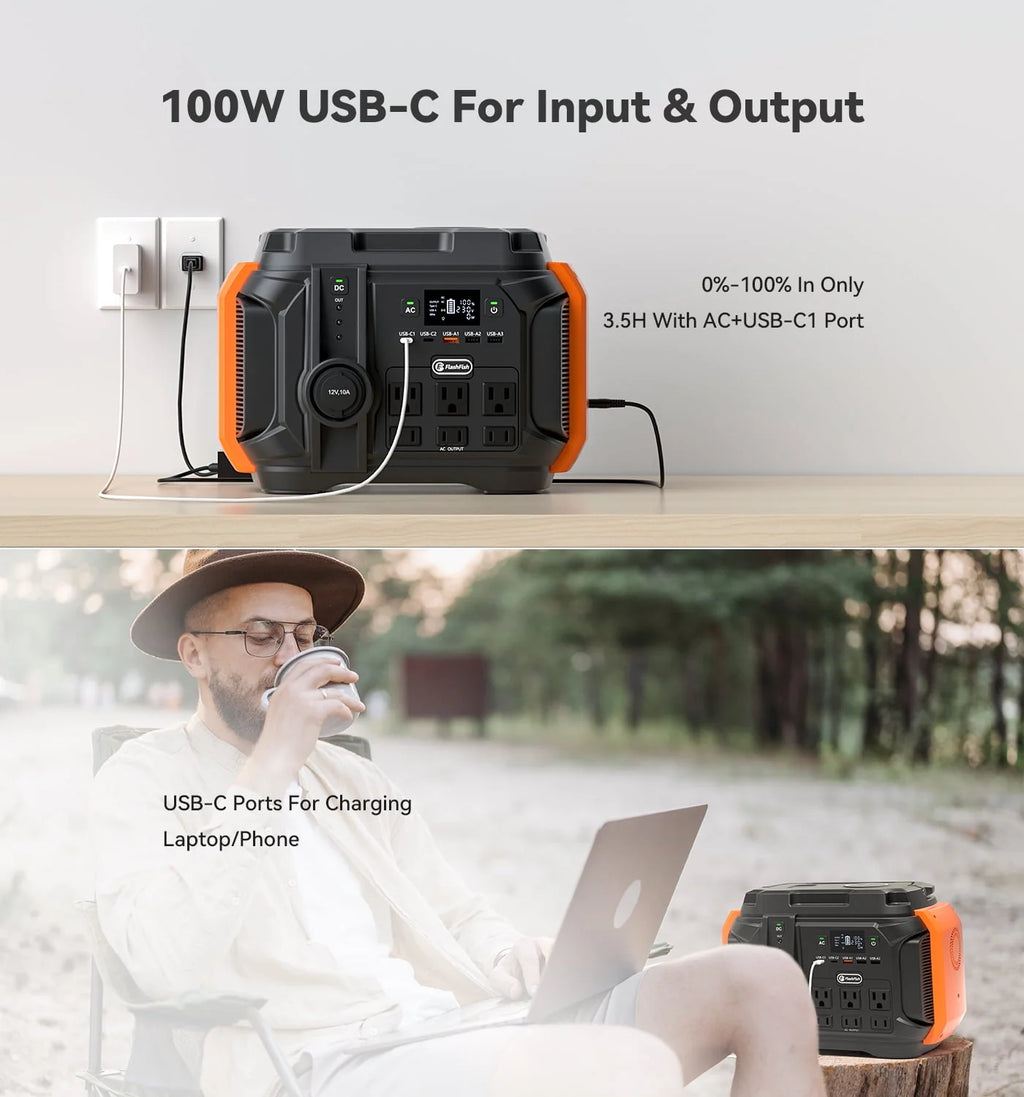 600W Portable Power Station E6584