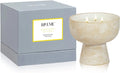 Yuzu & Ginger 3 Wick Refillable Soy-Wax Blend Ceramic Candle D10081